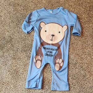 Blue Bear Hugs Kids One Piece